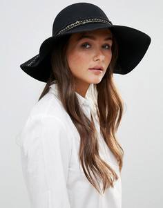 Декорированная шляпа Vixen - Черный