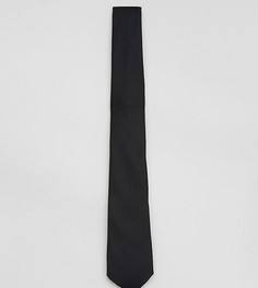 Черный узкий галстук ASOS PLUS - Черный