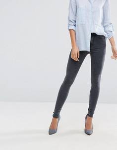 Выбеленные джинсы с классической талией Dr Denim - Серый