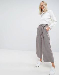 Кюлоты в ломаную клетку с запахом ASOS Tailored - Мульти