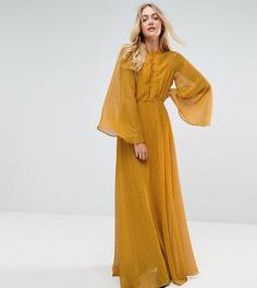 Платье макси Y.A.S Tall - Желтый