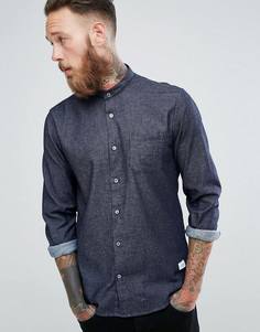 Джинсовая рубашка цвета индиго Lindbergh - Темно-синий