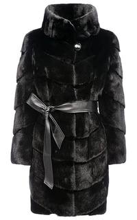 Жакет из аукционной норки KOPENHAGEN FUR с поясом Fellicci