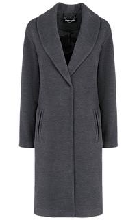 Женское серое пальто La Reine Blanche