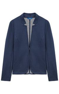 Синий трикотажный жакет TOM Tailor