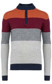 Мужской джемпер в полоску Al Franco