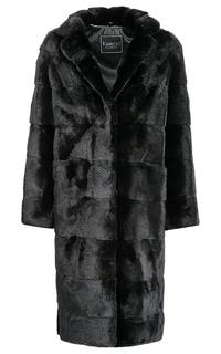Пальто из аукционного меха норки KOPENHAGEN FUR Fellicci