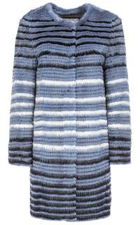 Жакет из меха норки на трикотаже Virtuale Fur Collection