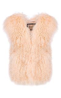 Жилет из меха тибетской овцы Virtuale Fur Collection