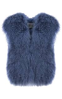 Жилет из меха тибетской овцы Virtuale Fur Collection