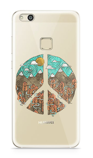 Аксессуар Чехол Huawei P10 Lite With Love. Moscow Silicone Peace 6299