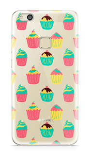 Аксессуар Чехол Huawei P10 Lite With Love. Moscow Silicone Cupcakes 6317