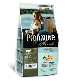 Корм Pronature Holistic лосось с рисом 2.72kg для кошек 102.2030