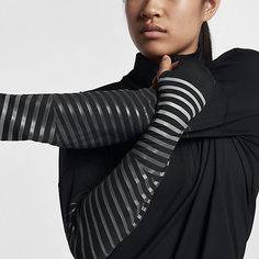 Женская беговая футболка с длинным рукавом Nike Element Flash