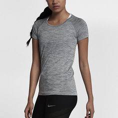 Женская беговая футболка с коротким рукавом Nike Dri-FIT Knit