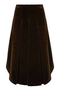 Бархатная юбка Simone Rocha