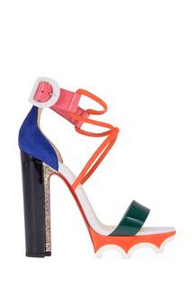 Кожаные босоножки Atletika 140 Christian Louboutin