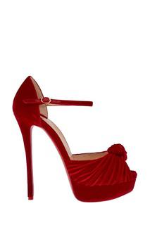 Бархатные босоножки Marchavekel 150 Christian Louboutin