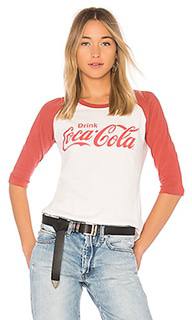 Топ с цельным рукавом coca cola - Junk Food