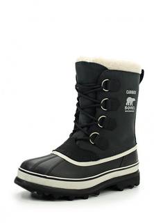 Сапоги Sorel Caribou (Womens)-Black, Stone