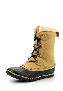 Полусапоги Sorel CARIBOU SLIM-Curry, Black