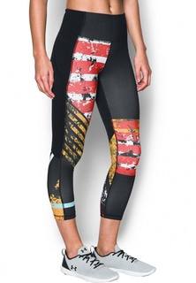 Капри Under Armour Mirror Hi-Rise Printed Crop