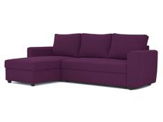 Угловой диван-кровать marble (myfurnish) фиолетовый 243x83x152 см.