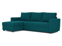 Угловой диван-кровать marble (myfurnish) зеленый 243x83x152 см.