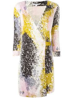 платье с V-образным вырезом с запахом Dvf Diane Von Furstenberg