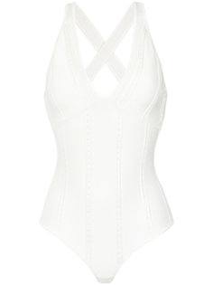 V-neck bodysuit Andrea Bogosian