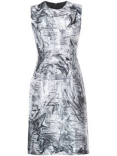 платье с мраморным принтом Rubin Singer