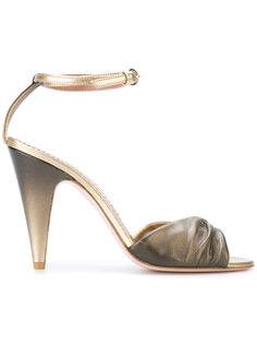metallic stiletto sandals  Red Valentino