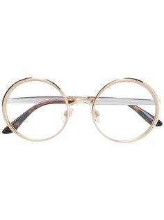 oversized round glasses Dolce & Gabbana Eyewear