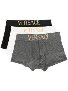 комплект из трех боксеров  Versace