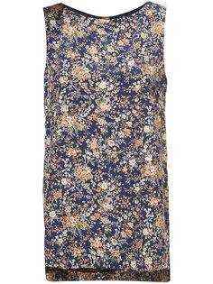 floral shift blouse Adam Lippes