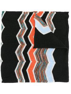 шарф с зигзагообразным узором M Missoni