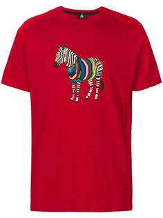 футболка с принтом зебры Ps By Paul Smith