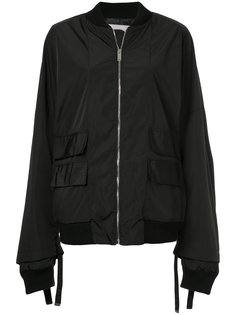 zipped bomber jacket  Strateas Carlucci