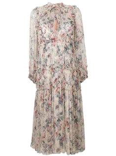 платье Jasper с оборками Zimmermann