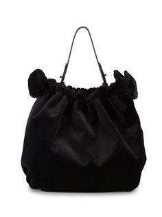double-bow velvet shoulder bag Simone Rocha