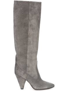 pointed knee-length boots Buttero