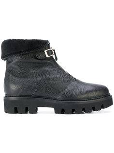 buckle strap ankle boots Unützer