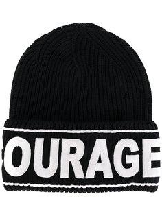 Courage Manifesto beanie Versace