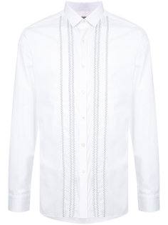 рубашка с зигзагообразным узором Lanvin