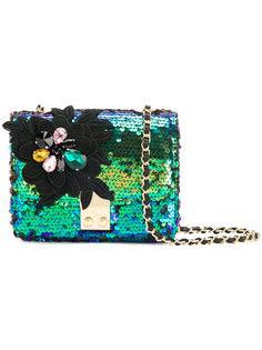 floral sequin shoulder bag Essentiel Antwerp