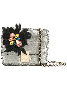 floral sequin shoulder bag Essentiel Antwerp