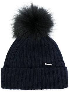 ribbed bobble hat Woolrich