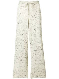Salt And Pepper knitted trousers Pringle Of Scotland