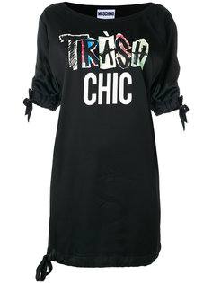платье-футболка Trash Chic Moschino