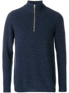 half zip cashmere jumper N.Peal